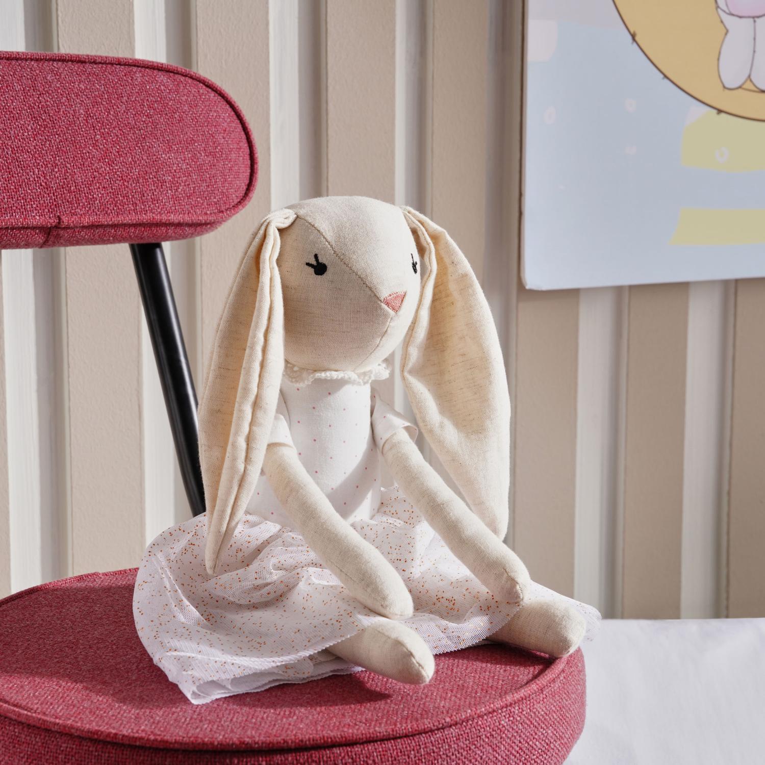 Bunny Girl Rabbit Soft Toy Pan Home Furnishings