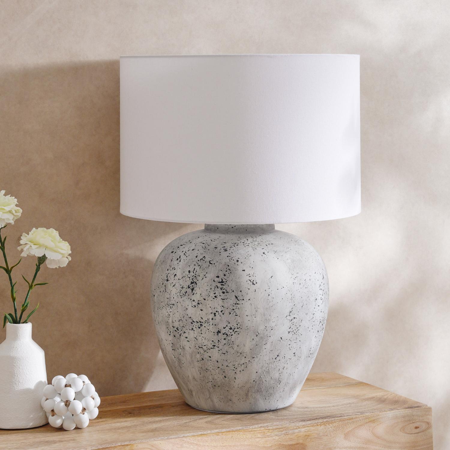 新品未使用　moda en casa PIPA table ceramic 360 Lighting Jane Modern Table Lamps 25